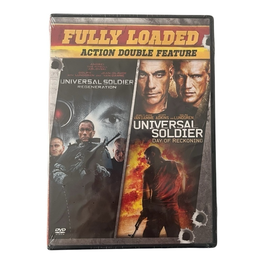 Double Feature DVD - Regeneration & Day of Reckoning Action Movies